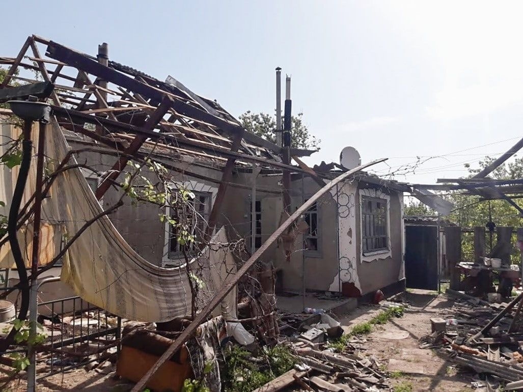 Наслідки обстрілів Гуляйполя