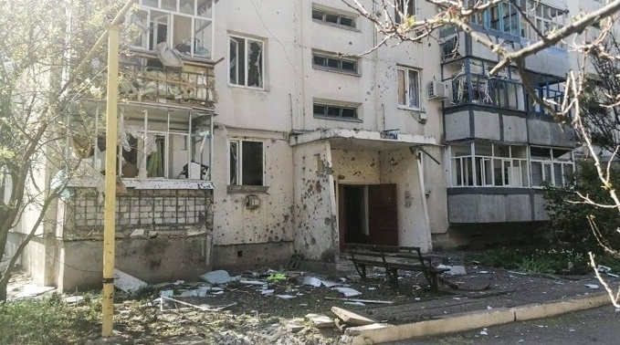 Наслідки обстрілу Гуляйполя