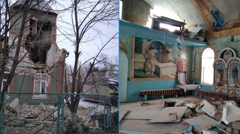 Руйнування Церкви Святого Тихона Задонського
