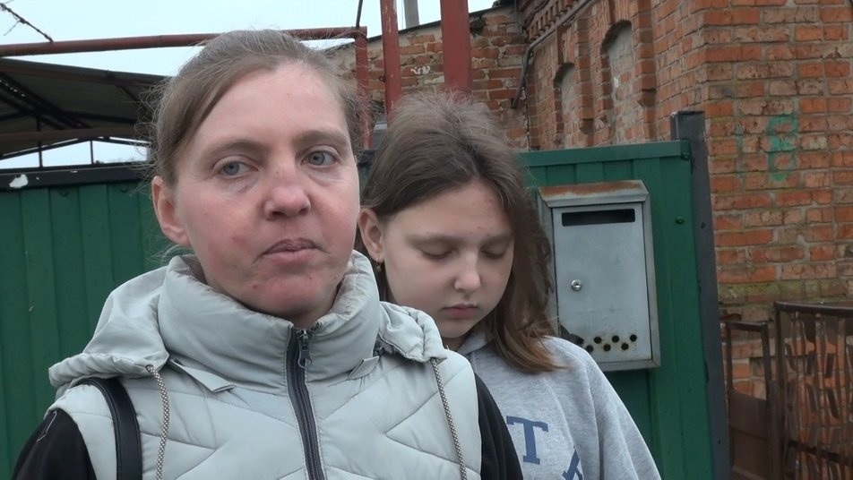 Надія, жителька Оріхова. Фото: Національна поліція