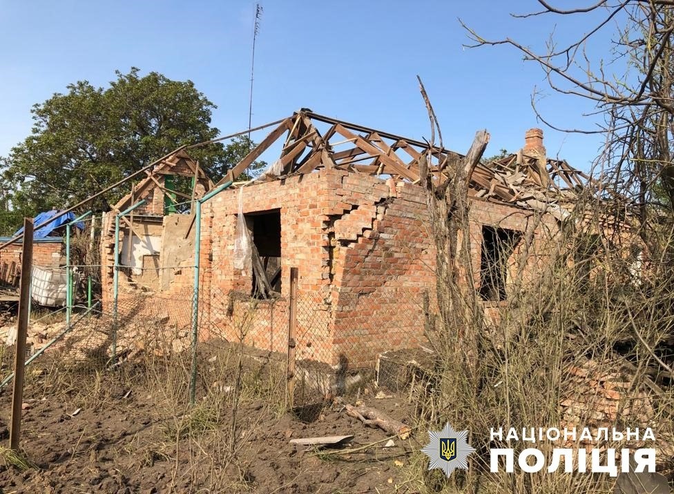 Наслідки обстрілу Запорізького краю за 13 та 14 травня 2023-го року