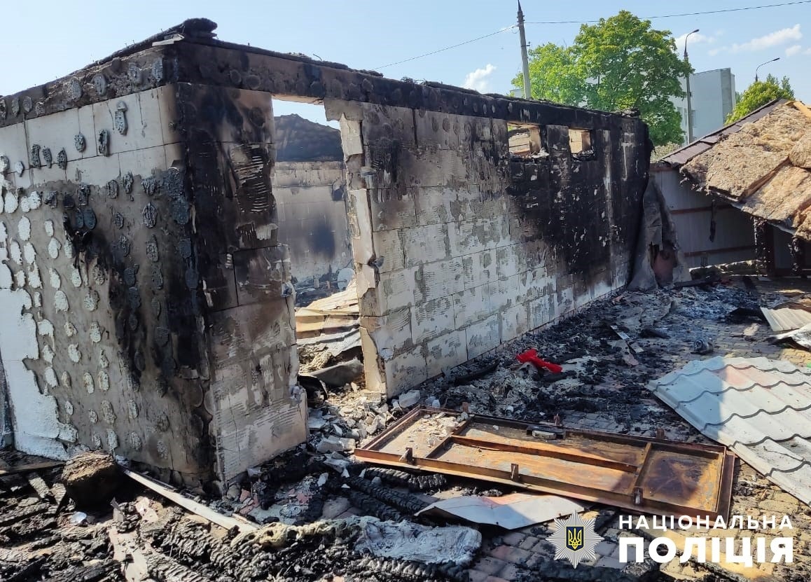 Наслідки обстрілу Запорізького краю за 13 та 14 травня 2023-го року