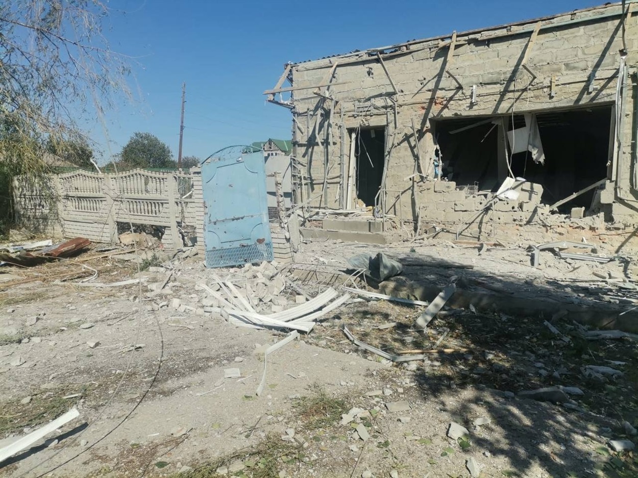 Наслідки обстрілів, Запорізька область, 24 вересня 2023 року