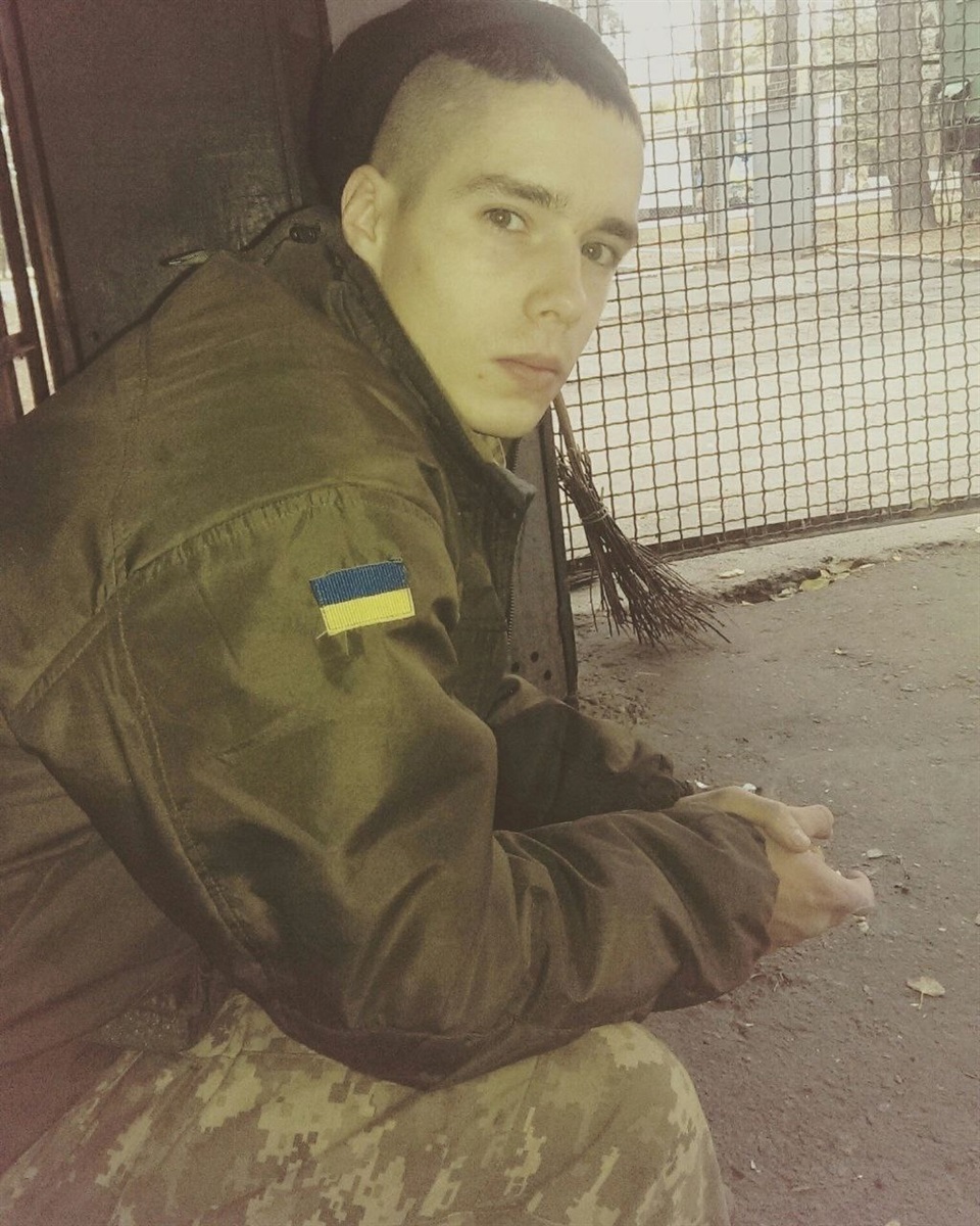 Артемко під час служби на Донбасі
