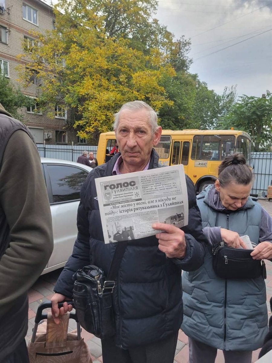 ГОЛОС ГУЛЯЙПІЛЛЯ ТРИМАЄ ІНФОРМАЦІЙНИЙ ФРОНТ